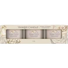 Yankee warm cashmere Yankee Candle Warm Cashmere Tea Light Doftljus 370g 3st