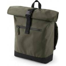 BagBase Roll-Top Backpack - Military Green