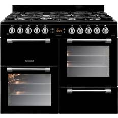 100cm - Convection/ Fan Oven Cookers Leisure CK100F232K 100cm Cookmaster Dual Fuel Black