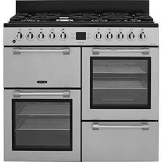 Convection/ Fan Oven Gas Cookers Leisure Cookmaster 100 CK100F232S 100cm Dual Fuel Silver