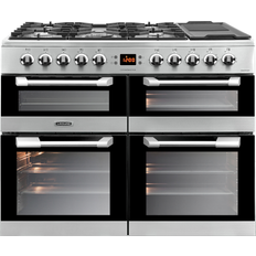 100cm - Convection/ Fan Oven Cookers Leisure Cuisinemaster CS100F520X 100cm Dual Fuel Silver, Stainless Steel