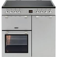 90cm Ceramic Cookers Leisure Cookmaster CK90C230S 90cm Electric Silver