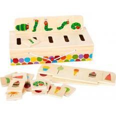 Classificatori di Forme Small Foot Scatola di selezione delle immagini Caterpillar Nimmersatt colorato