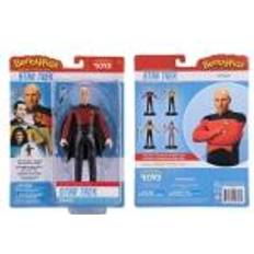 Spielzeuge The Noble Collection Star Trek Captain Picard BendyFig 7.5 Inch Action Figure