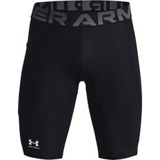 Under Armour Elastane/Lycra/Spandex Pantaloni & Shorts Under Armour HeatGear Long Shorts - Black/White