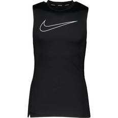 Poches Débardeurs Nike Pro Dri-FIT Top Sl Tight Male Camiseta de Manga Negro