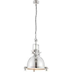 Endon Lighting Fenton Dome Pendant Lamp 37cm