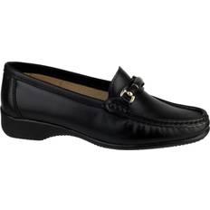 Black Loafers Cotswold Barrington - Black