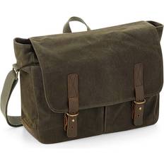 Inner Pocket Messenger Bags Quadra Heritage Messenger Bag - Olive Green