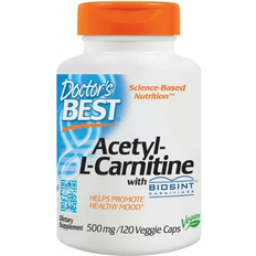 L carnitine Doctor's Best Acetyl L-Carnitine 500mg 120 stk
