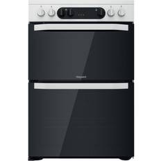 Hotpoint 60cm Ceramic Cookers Hotpoint HDM67V9CMW/U White