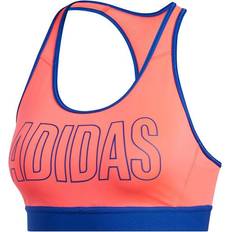 Adidas Don't Rest Alphaskin Bra - Signal Pink/Royal Blue/Coral