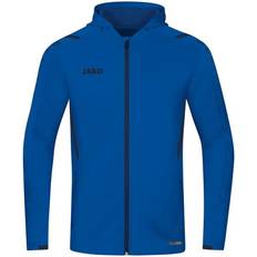 JAKO Challenge Hooded Jacket Unisex - Royal/Seablue