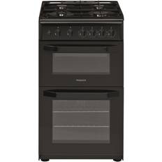 Hotpoint Gas Cookers Hotpoint HD5G00KCB Black