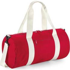 BagBase Original Barrel Bag XL - Classic Red/Off White