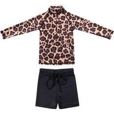 Jenter UV-sett Piikaboo UV Suit 2-pieces - Leo