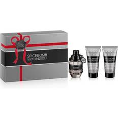 Viktor & Rolf Uomo Scatole regalo Viktor & Rolf Spicebomb Gift Set EdT 50ml + Shaving Cream 50ml + Aftershave Balm 50ml