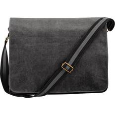 Back Pocket Messenger Bags Quadra Despatch Bag - Vintage Black