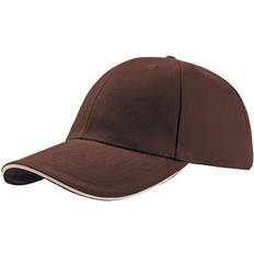 Atlantis Liberty Sandwich Heavy Brush 6 Panel Cap 2-pack - Brown