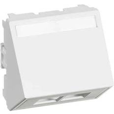 Ethernet, Data & Phone Outlets Schneider Electric Udtag Lk 2xrj45 T9 Clicline Hv