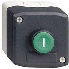 IP20 Tryckströmställare Schneider Electric 1 push button control box