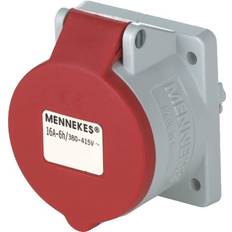 Beste CEE-Steckdosen Mennekes 3385 Anbaudose TwinContact 16A,5p,6h,400V,IP44 3385