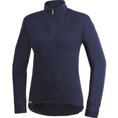 Woolpower Merino Mid Layer Zip Turtleneck - Dark Navy