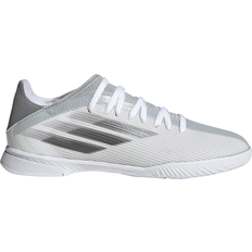 Bianco Scarpe da calcio Adidas Kid's X Speedflow.3 - Cloud White/Iron Metallic/Solar Red