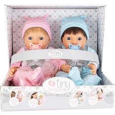 Tiny Treasures Twin Doll Set in Brother & Sister Outfit