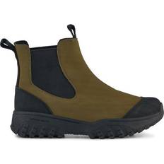 Grün Chelsea Boots Woden Magda Track - Dark Olive