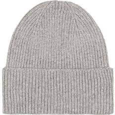Merino Wool Beanie - Heather Grey