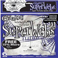 Rubies Decor Halloween Spider Web White