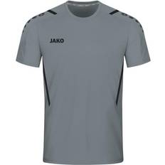 JAKO Challenge Jersey Unisex - Steingrau/Schwarz