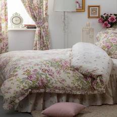 150.0 TC Biancheria da Letto Belledorm Rose Boutique Copripiumino Bianco (198x137cm)