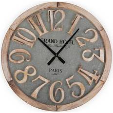 Metal Wall Clocks BigBuy Home Hotel Wall Clock 60cm