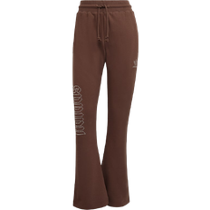 adidas Women's 2000 Luxe Open Hem Joggers - Earth Brown