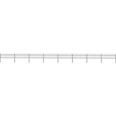 vidaXL Garden Fence with Spear Top 1360x110cm