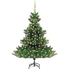 Nordmannsgran juletræ vidaXL Nordmann Fir Ball Juletræ 210cm