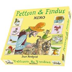 Pettson findus sällskapsspel Hjelm Förlag Pettson och Findus Memo