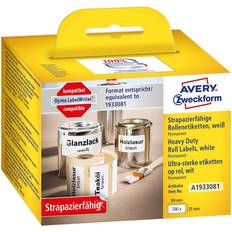 Kontorartikler Avery Hard-Wearing Labels On a Roll