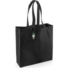 Westford Mill Fairtrade Cotton Classic Shopper Bag - Black