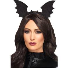 Women Accessories Smiffys Bat Wings Headband Black