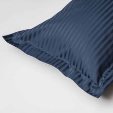 Stripes Pillow Cases Belledorm 540 Thread Count Pillow Case Blue (76x51cm)