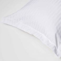 Stripes Pillow Cases Belledorm 540 Thread Count Pillow Case White (76x51cm)