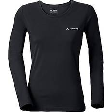 Vaude Brand LS Shirt Camiseta Montaña Manga Larga Mujer - Negro