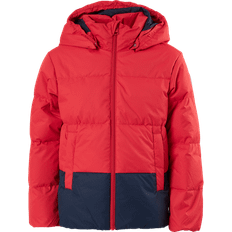 Down kids jacket Reima Kid's Teisko Down Jacket - Tomato Red (531539-3880)