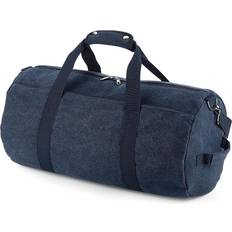 BagBase Vintage Canvas Barrel Bag - Vintage Oxford Navy