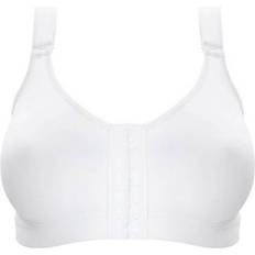 Anita Frontline Open Front Closure Sports Bra - White