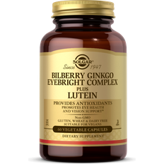 Solgar Blueberry Ginkgo Eyebright Complex Plus Lutein 60