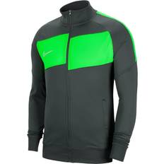 Fodbold - Grå Jakker NIKE Academy 20 Knit Jacket Men - Anthracite/Green Strike/White